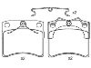 剎車(chē)片 Brake Pad Set:701 698 151 F