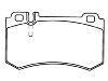 Bremsbelagsatz, Scheibenbremse Brake Pad Set:003 420 62 20