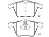 Bremsbelagsatz, Scheibenbremse Brake Pad Set:1 405 511