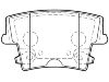 тормозная кладка Brake Pad Set:5142560AA